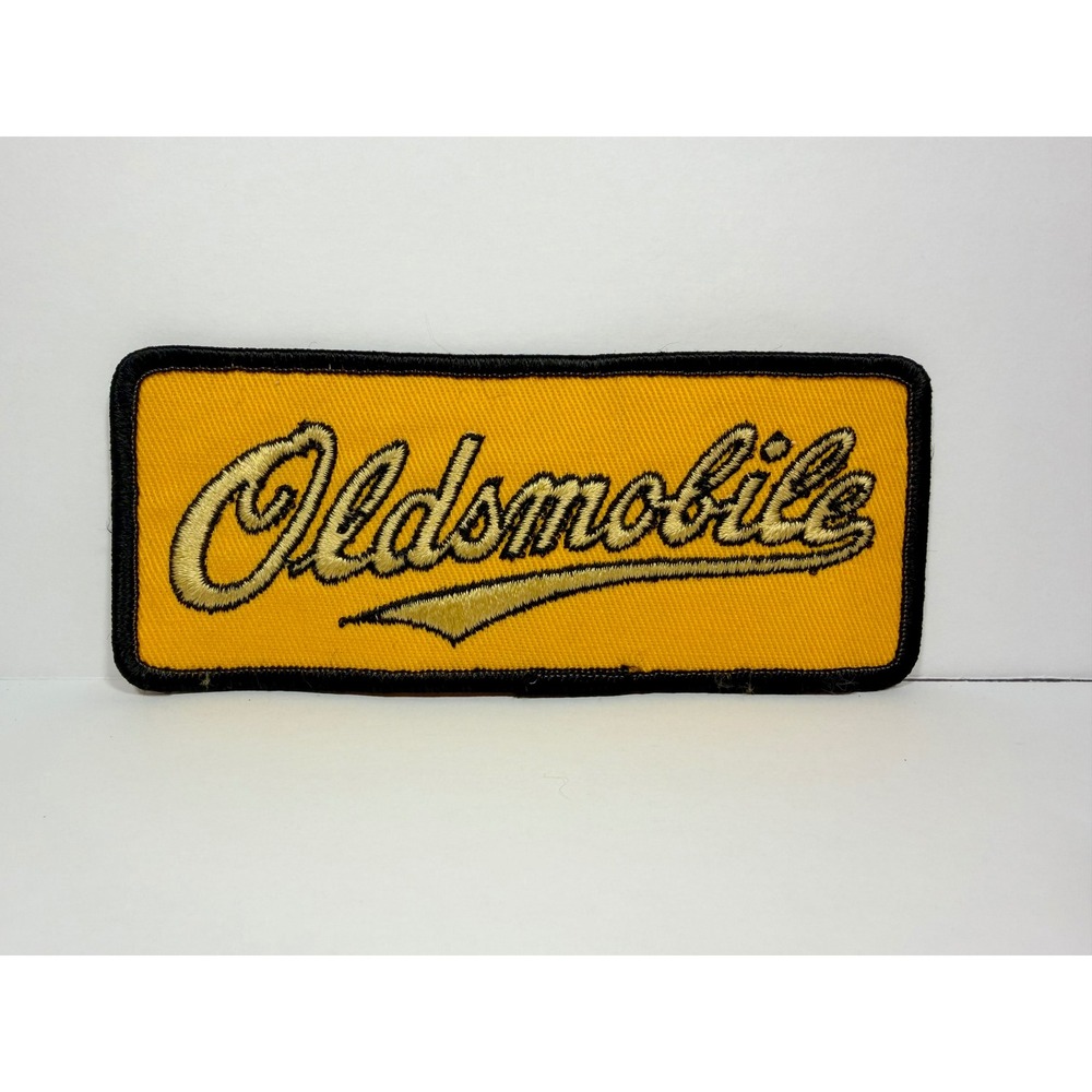 Vintage Original Oldsmobile Yellow Patch
